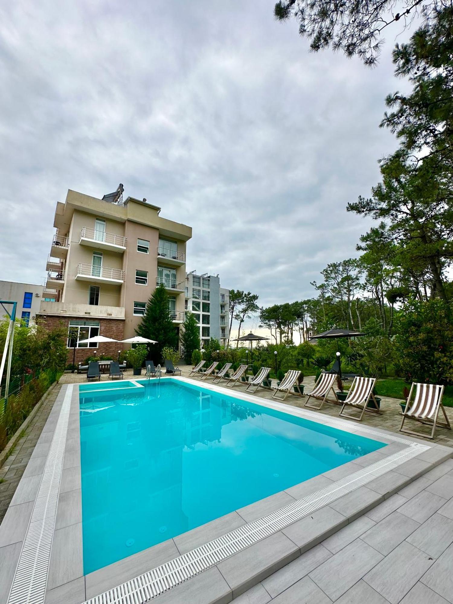 Hotel Molecule Shekhvetili Bagian luar foto